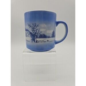 Currier & Ives The Homestead In Winter Souvenir Mug